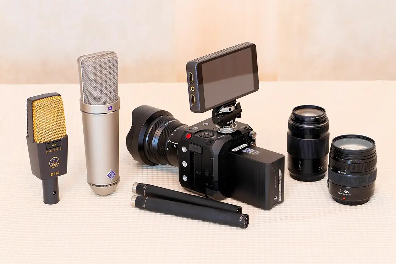 撮影用4Kシネマカメラ